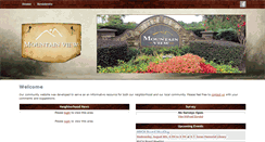 Desktop Screenshot of mountainviewhoa.com